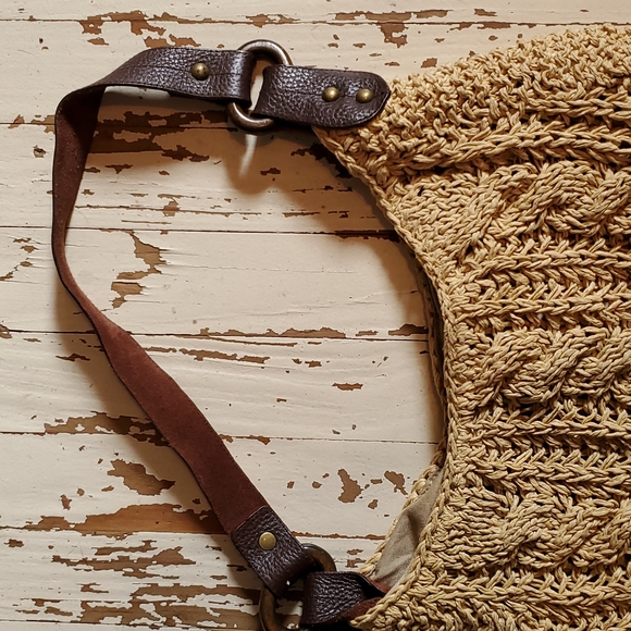 1969 gap boho khaki color shoulder bag - Picture 3 of 4